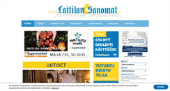 Desktop Screenshot of laitilansanomat.fi
