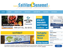 Tablet Screenshot of laitilansanomat.fi